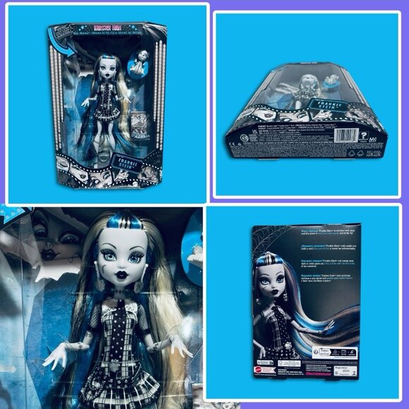 Monster High Reel Drama Set! Draculaura, Lagoona, Cleo, Clawdeen & Frankie! NEW! - Picture 5 of 8